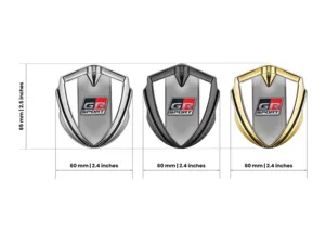 Toyota Emblema Silicona Insignia Afinada Estilo Brilla Remate